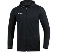 Veste de running à capuche Jako Run 2.0 - Noir - Manches longues - Respirant M