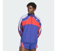 Veste de running Adizero Archive Dual Indigo / Semi Lucid Red / White M