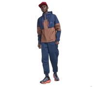 Veste de running Craft Pro Trail Hydro pour homme - couleur marron et tide aztec - taille M