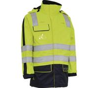 Veste de sécurité multi-normes SECURETECH taille XXL jaune/bleu marine ELKA RAINWEAR