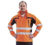 Veste de sécurité Tambora orange/noir Leipold Doehle 40899-S Taille du vêtement=S Taille=S EN 471:2003, classe 2 + EN 343:2003+A1:2007, classe 2