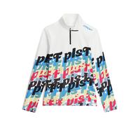 Veste de ski 1/2 zip Spyder Vivid Blanc XL