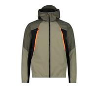 CMP Man Unlimitech 2.5l Jacket Hybrid Fix Hood - Homme - Vert - taille 42- modèle 2025