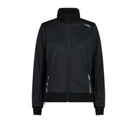 CMP - Veste pour femme avec capuche fixe en softshell couplé, anthracite, 42