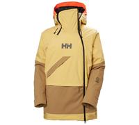 Veste de ski à capuche femme Helly Hansen Powchaser Asym Beige XL