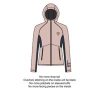 Veste de ski à capuche femme Rossignol Softshell - powder pink - S L