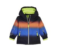 first instinct by killtec Enfant Veste de ski/veste fonctionnelle avec capuche et jupe pare-neige FISW 37 MNS SKI JCKT, dunkelnavy, 86/92, 42540-000