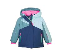 first instinct by killtec Enfant Veste de ski/fonctionnelle avec capuche et jupe pare-neige FISW 41 MNS SKI JCKT, petrol, 86/92, 43388-000