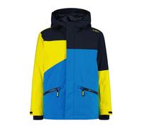 Veste de ski CMP JACKET FIX HOOD (B.BLUE-ROYAL BLUE-WINTER SUN) Enfant 140