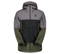 Scott - Veste de protection 3 couches - Jacket M's Explorair 3L Evening Grey Black pour Homme - Taille L - Gris Gris L