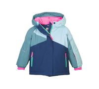 first instinct by killtec Mixte Bébé Fisw 41 Mns Jckt Veste De Ski/fonctionnelle Avec Capuche Et Jupe Pare-neige, Petrol, 122-128 EU