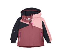 first instinct by killtec Mixte Bébé Fisw 41 Mns Jckt Veste De Ski/fonctionnelle Avec Capuche Et Jupe Pare-neige, Dark Rouge, 110-116 EU