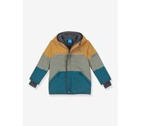 Veste de ski enfant TAIKA SNOW finkid, Colorblock jaune 9/10A