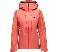 Black Diamond Recon Lt Stretch Shell Jacket Orange L Femme