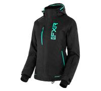 Veste de Ski Femme FXR Fresh Noir chiné/menthe4 Noir chiné,menthe
