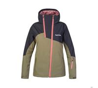 Veste femme Hannah Maky Col olive brûlée/anthracite L