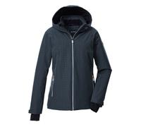 killtec Femme Ksw 33 Wmn Jckt Veste De Ski/fonctionnelle Avec Capuche Et Jupe Pare-neige, Light Petrol, 42 EU