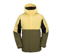 Veste de ski full zip Volcom Brighton Jaune XL