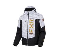 Veste De Ski FXR Helium X 2-In-1 26 Blanc Camouflage/OrM Blanc Camouflage,Or