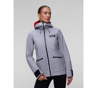 Helly Hansen Powderqueen 3.0 Jacket - Veste ski femme Grey Melange XS