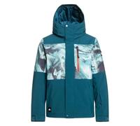 Veste de ski hiver garçon Quiksilver Mission turquoise 140