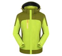 Veste de Ski Homme 3 en 1 Imperméable A Capuche Vert - HUGO - Blouson XL