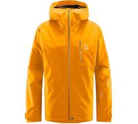 Veste de ski homme HAGLOFS Lumi - Jaune - Respirante et imperméable - Poches fonctionnelles XXL