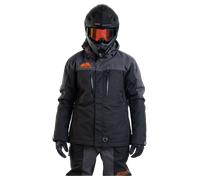 Veste de Ski Jethwear Adapt 3 en 1 (2025) Noir acier/OrangeS Noir acier,Orange
