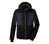 killtec Homme Veste de ski/fonctionnelle avec capuche détachable et jupe pare-neige KSW 47 MN SKI JCKT, schwarz blau, XL, 43436-000