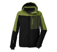 killtec Homme Veste de ski/fonctionnelle avec capuche amovible et jupe pare-neige KSW 52 MN SKI JCKT, schwarz, L, 43440-000