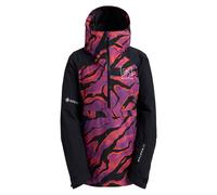 Burton - Anorak de ski/snowboard en GORE-TEX - W AK Kimmy Gore-Tex 2L Anorak Slash Multi True Black pour Femme - Taille M - Rose Rose M