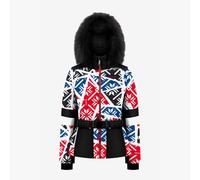Veste De Ski / Snow Poivre Blanc 1003 Print Scarlet Red Femme Rouge 2025 taille M