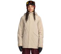 Veste De Ski / Snow Volcom Shelter 20k 3d Stretch Oatmeal Femme Blanc 2026 taille S