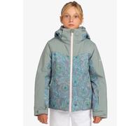 Veste de snowboard fille Roxy Free Jet Block Bleu 12 ans