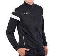 Kappa Homme Vacone Jkt Veste, Noir/Blanc, M EU