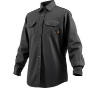 Veste de soudage ignifugée VEVOR - grande, coton ignifugé, lavable en machine, résistante à la chaleur, conforme à l'évaluation ATPV 9,2 cal/cm² arc électrique