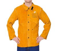 Veste de soudeur cuir jaune T.M- WELDAS - 44-2530