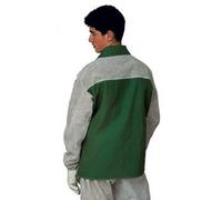 Veste de soudeur en croûte de croupon dos ignifuge vert/gris TXL GUYARD VES41140 XL