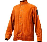Veste de soudeur en cuir XXL - Veste de travail ignifugée - Vêtements de protection pour soudeurs