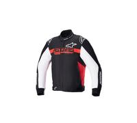 Veste De Sport Alpinestars Monza 3XL Blanche/Noire/Rouge Vif