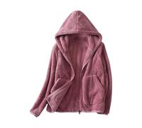 Veste De Sport Femme Pyjama Hoodie Saison Manteau Moumoute Vêtements Blousons Sweatshirt Running Sport Oversize Tenue Interieur Femme Chaud Long Sweater Veste XL