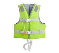 Veste de sport - Gilet de natation - Veste d'eau pour adulte - Pour l'extérieur - Pour l'extérieur - Pour le bateau (Green2, 50 cm)