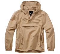 Veste de sport imperméable coupe-vent BRANDIT - modèle été - couleur camel S