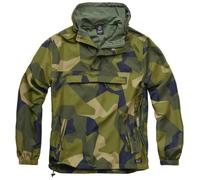 Veste de sport imperméable coupe-vent Brandit - modèle Suédois Camouflage - taille 4XL XXL
