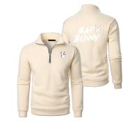 Veste de Sport Légère et Résistante Bad Bun. ny, Thin Classique Décontracté Casual, course décontractée pour le travail, Militaire(Yellow,XXL)