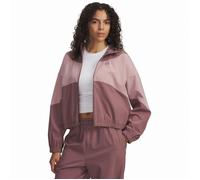 Veste de sport pour femme Under Armour Rival Woven Jkt Hd Taille: S / Couleur: rose