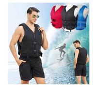 Veste de Surf Réglable Néoprène for Kayak, Pêche, Navigation de Plaisance | Veste de Surf Réglable en Néoprène avec Sangle D'entrejambe Anti-Montage for Kayak, Pêche, Sports de Pagaie