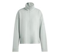 Veste de survÃªtement 1/4 zip femme adidas Soft Lux Vert L