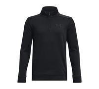 Veste de survÃªtement 1/4 zippÃ© enfant Under Armour FleeceÂ® Noir 14/16 ans