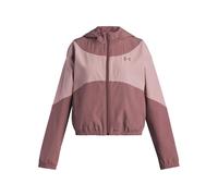 Veste de survÃªtement Ã capuche enfant Under Armour Rival Woven Marron 10/12 ans